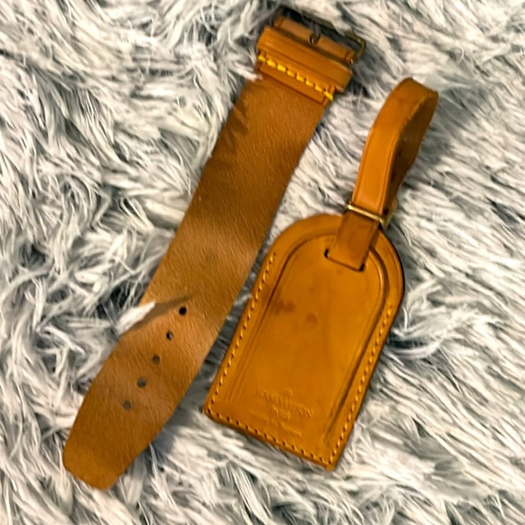 LOUIS VUITTON Luggage Tag and Strap (L1) - Picture 3 of 6